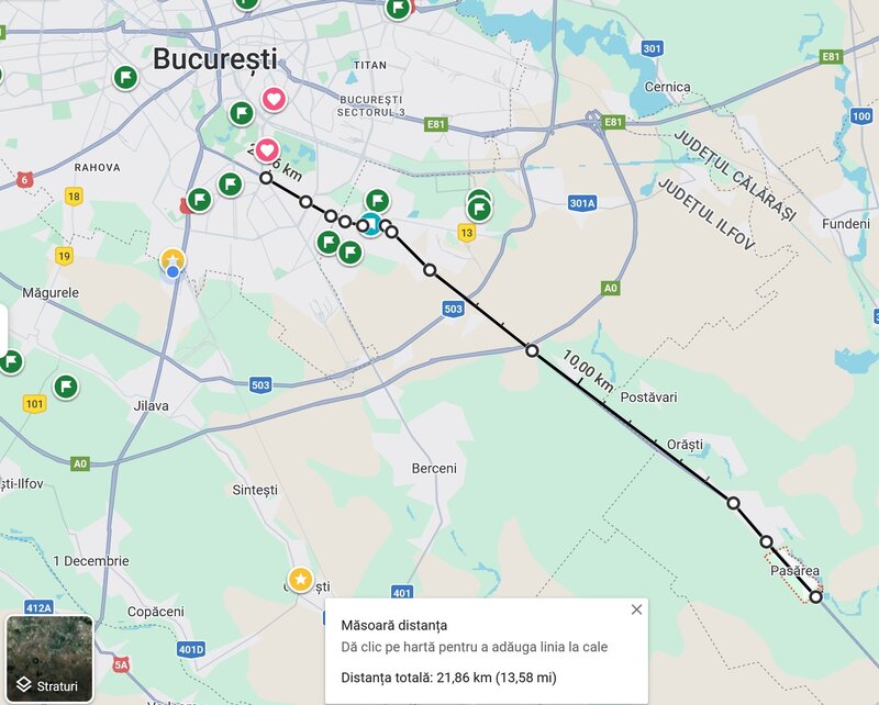 Frumusani, Pasarea, stradal DJ, ideala investitie, intravilan